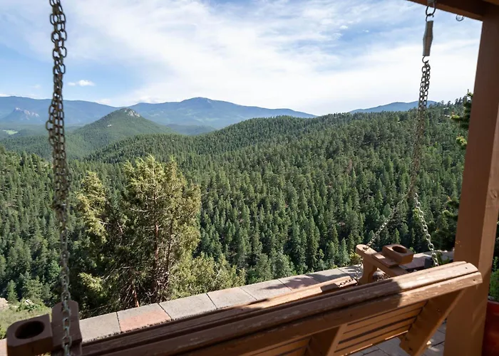 Starry Mountain Manor! Infinity Swing, Decks, Spa